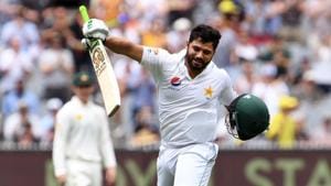 Azhar Ali became the first Pakistan batsman to score a double century in a Test in Australia and also became the fourth batsman to score a double ton at the MCG.(AFP) Azhar Ali became the first Pakistan batsman to score a double century in a Test in Australia and also became the fourth batsman to score a double ton at the MCG.(AFP)