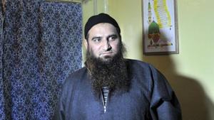 Kashmiri separatist leader Masarat Alam at his home in Srinagar.(HT File Photo) Kashmiri separatist leader Masarat Alam at his home in Srinagar.(HT File Photo)