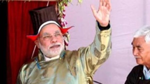 Prime Minister Narendra Modi wearing a traditional Ladakhi dress at a function in Leh. (Representative Photo)(HT File Photo) Prime Minister Narendra Modi wearing a traditional Ladakhi dress at a function in Leh. (Representative Photo)(HT File Photo)