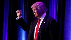 Republican presidential nominee Donald Trump arrives for his election night rally at the New York Hilton Midtown in Manhattan, New York, US, in November 2016.(Reuters File) Republican presidential nominee Donald Trump arrives for his election night rally at the New York Hilton Midtown in Manhattan, New York, US, in November 2016.(Reuters File)