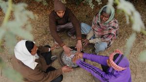 Temperatures are not expected to rise over 16 degrees Celsius during the course of the day according to the Regional Weather Forecasting Centre.(Burhaan Kinu / HT File Photo) Temperatures are not expected to rise over 16 degrees Celsius during the course of the day according to the Regional Weather Forecasting Centre.(Burhaan Kinu / HT File Photo)