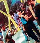 Students of St Joseph’s College, Bengaluru, mobilising support for the gathering by staging mock scene of harassment of girls.(HT Photo) Students of St Joseph’s College, Bengaluru, mobilising support for the gathering by staging mock scene of harassment of girls.(HT Photo)