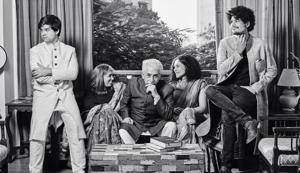 (From left) Vivaan, Ratna, Naseer, Heeba and Imaad Shah (Prabhat Shetty) (From left) Vivaan, Ratna, Naseer, Heeba and Imaad Shah (Prabhat Shetty)