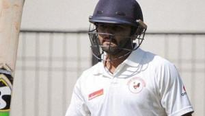 Parthiv Patel’s century helped Gujarat win the Ranji Trophy title for the first time and hand Mumbai only their fifth loss in 46 final appearances.(PTI) Parthiv Patel’s century helped Gujarat win the Ranji Trophy title for the first time and hand Mumbai only their fifth loss in 46 final appearances.(PTI)
