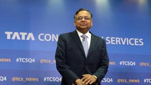 Tata Sons chairman Natarajan Chandrasekaran was born in Mohannur in the district of Namakkal (famous for poultry farms) and studied in a local Tamil medium school till Class X.(AFP) Tata Sons chairman Natarajan Chandrasekaran was born in Mohannur in the district of Namakkal (famous for poultry farms) and studied in a local Tamil medium school till Class X.(AFP)