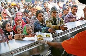 The Rajasthan government-run kitchen offers breakfast for ₹5 and lunch for ₹8.(HT file) The Rajasthan government-run kitchen offers breakfast for ₹5 and lunch for ₹8.(HT file)
