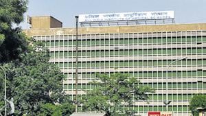 File photo of AIIMS building in New Delhi.(Sanjeev Verma/HT photo) File photo of AIIMS building in New Delhi.(Sanjeev Verma/HT photo)