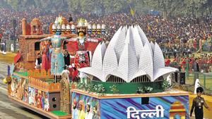 The Delhi tableau in 2011.(Arvind Yadav /HT File Photo) The Delhi tableau in 2011.(Arvind Yadav /HT File Photo)