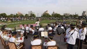 NDMC will organise events at popular gardens and prominent roundabouts in Central Delhi.(HT File Photo) NDMC will organise events at popular gardens and prominent roundabouts in Central Delhi.(HT File Photo)