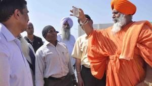 Enviormentalist Baba Balbir Singh Seechewal in Jalandhar.(HT photo) Enviormentalist Baba Balbir Singh Seechewal in Jalandhar.(HT photo)