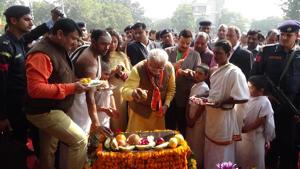 The CM, in December 2016, had directed the then commissioner of Municipal Corporation of Gurugram (MCG) TL Satyaprakash to repair around 300km of roads in the city and make them motorable by July 15, before the monsoon. The CM, in December 2016, had directed the then commissioner of Municipal Corporation of Gurugram (MCG) TL Satyaprakash to repair around 300km of roads in the city and make them motorable by July 15, before the monsoon.