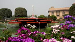 President Pranab Mukherjee will inaugurate the garden as part of Udyanotsav on February 4.(SANJEEV VERMA/HT File Photo) President Pranab Mukherjee will inaugurate the garden as part of Udyanotsav on February 4.(SANJEEV VERMA/HT File Photo)