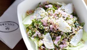 Beans and seeds salad at Le 15 Cafe(Photo courtesy: Le 15 Cafe) Beans and seeds salad at Le 15 Cafe(Photo courtesy: Le 15 Cafe)