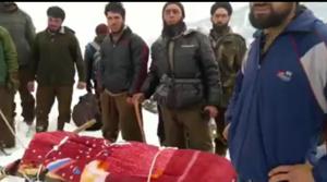 Sakina Begum, mother of Mohammad Abbas, died on January 29 at Pathankot, where her son, a soldier with the Jammu and Kashmir Light Infantry (JAKLI) regiment of the Indian army, was posted.(HT Photo) Sakina Begum, mother of Mohammad Abbas, died on January 29 at Pathankot, where her son, a soldier with the Jammu and Kashmir Light Infantry (JAKLI) regiment of the Indian army, was posted.(HT Photo)