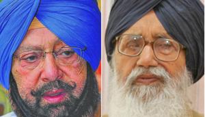 Capt Amarinder Singh is taking on Punjab chief minister Sukhbir Singh Badal from Lambi in the Punjab assembly elections 2017.(HT Photo) Capt Amarinder Singh is taking on Punjab chief minister Sukhbir Singh Badal from Lambi in the Punjab assembly elections 2017.(HT Photo)