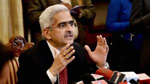 Economic Affairs Secretary Shaktikanta Das addresses a press conference in New Delhi.(PTI) Economic Affairs Secretary Shaktikanta Das addresses a press conference in New Delhi.(PTI)