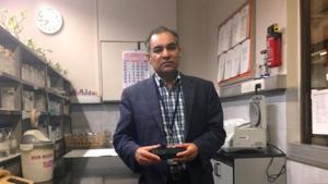 Dr Banwari Lal of The Energy and Resources Institute (TERI) has been working on bioremedial methods to clean up oil spills for over two decades.(HT Photo) Dr Banwari Lal of The Energy and Resources Institute (TERI) has been working on bioremedial methods to clean up oil spills for over two decades.(HT Photo)