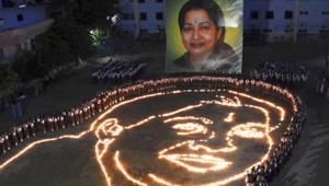 A candle light ceremony held by the school children in memory of late Tamil Nadu CM Jayalalithaa, in Chennai.(Vanne Srinivasulu/ HT File Photo) A candle light ceremony held by the school children in memory of late Tamil Nadu CM Jayalalithaa, in Chennai.(Vanne Srinivasulu/ HT File Photo)