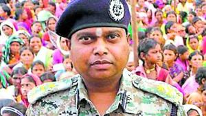 Bastar’s inspector general SRP Kalluri was posted back to Chhattisgarh police headquarters on Feb 7, 2017.(HT File Photo) Bastar’s inspector general SRP Kalluri was posted back to Chhattisgarh police headquarters on Feb 7, 2017.(HT File Photo)