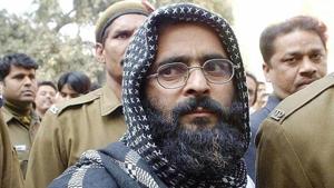 Parliament attacks convict Afzal Guru was hanged in January 2013.(PTI file photo) Parliament attacks convict Afzal Guru was hanged in January 2013.(PTI file photo)
