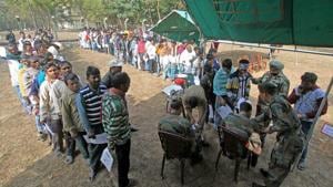 People queue up to open zero balance account under the Pradhan Mantri Jan Dhan Yojana in an initiative of 50 Bengal Battalion NCC at Santiniketan in Birbhum district of West Bengal, December, 2016.(PTI) People queue up to open zero balance account under the Pradhan Mantri Jan Dhan Yojana in an initiative of 50 Bengal Battalion NCC at Santiniketan in Birbhum district of West Bengal, December, 2016.(PTI)