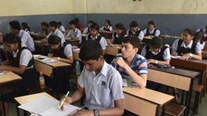 In 2016, 23,000 students had appeared for Class 10 exams and 60% of them had opted for school-based exams.(HT File Photo) In 2016, 23,000 students had appeared for Class 10 exams and 60% of them had opted for school-based exams.(HT File Photo)