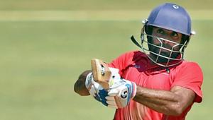 Central Zone batsman Harpreet Singh plays a shot against West Zone during the Syed Mustaq Ali Trophy.(PTI) Central Zone batsman Harpreet Singh plays a shot against West Zone during the Syed Mustaq Ali Trophy.(PTI)