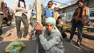 The unorganised workforce is yet to recover from the effects of demonetisation.(Virendra Singh Gosain/HT PHOTO) The unorganised workforce is yet to recover from the effects of demonetisation.(Virendra Singh Gosain/HT PHOTO)