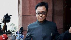 Minister of State for Home Kiren Rijiju. Religious affiliations have little to do with the size of the family and favourable social indices equally contribute to slower population growth(PTI) Minister of State for Home Kiren Rijiju. Religious affiliations have little to do with the size of the family and favourable social indices equally contribute to slower population growth(PTI)