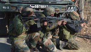 The Jammu and Kashmir government issued prohibitory restrictions of up to three kilometers around an encounter site in the three districts of Srinagar, Budgam and Shopian.(HT Photo) The Jammu and Kashmir government issued prohibitory restrictions of up to three kilometers around an encounter site in the three districts of Srinagar, Budgam and Shopian.(HT Photo)