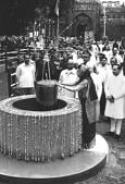 PG Bhaskar’s book sometimes mimics a time capsule; a book version of the one that Prime Minister Indira Gandhi embedded at Red Fort on 15 August, 1973.(HT Photo) PG Bhaskar’s book sometimes mimics a time capsule; a book version of the one that Prime Minister Indira Gandhi embedded at Red Fort on 15 August, 1973.(HT Photo)
