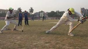 Cricket players at the BCA selection trials, in Patna.(HT Photo) Cricket players at the BCA selection trials, in Patna.(HT Photo)