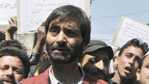 Separatist leader Yasin Malik.(File Photo) Separatist leader Yasin Malik.(File Photo)