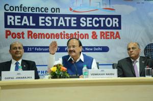 Addressing a conference on Real Estate Sector Post Remonetisation and RERA under the aegis of PHD Chamber of Commerce and Industry, urban poverty alleviation (HUPA) minister M Venkaiah Naidu said that not a single proposal has come from private builders for the affordable housing scheme till date. Addressing a conference on Real Estate Sector Post Remonetisation and RERA under the aegis of PHD Chamber of Commerce and Industry, urban poverty alleviation (HUPA) minister M Venkaiah Naidu said that not a single proposal has come from private builders for the affordable housing scheme till date.