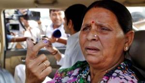 Former Bihar chief minister Rabri Devi.(HT file photo) Former Bihar chief minister Rabri Devi.(HT file photo)