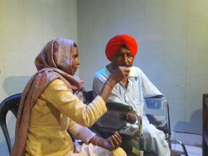 AAP leader and Dalit icon Bant Singh Jhabbar attacked CPI(ML) Liberation for exploiting the cause of labourers for political mileage.(HT Photo) AAP leader and Dalit icon Bant Singh Jhabbar attacked CPI(ML) Liberation for exploiting the cause of labourers for political mileage.(HT Photo)