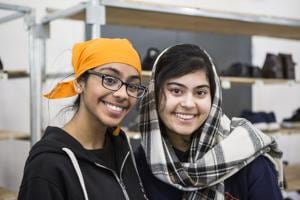 Young sevaks at the langar.(Handout) Young sevaks at the langar.(Handout)
