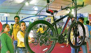 Owing to demonetisation and dip in sales by 30%, Hero Cycles has taken a decision to not take part in the expo.(HT File Photo)