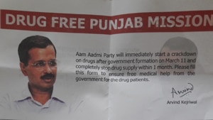 The rehabilitation form distributed by AAP.(HT Photo) The rehabilitation form distributed by AAP.(HT Photo)