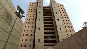 Nurses are staying in the tower meant for other administrative staff due to security concerns.(Virendra Singh Gosain/HT PHOTO) Nurses are staying in the tower meant for other administrative staff due to security concerns.(Virendra Singh Gosain/HT PHOTO)