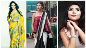 (Left to right) Ranjima Bora, Rose Alisha and Annalia Zhimomi(HT Photos) (Left to right) Ranjima Bora, Rose Alisha and Annalia Zhimomi(HT Photos)