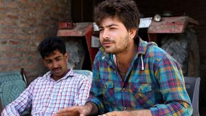 Mohit (in blue) and his two friends were briefly arrested in case of harassment after they were videotaped being beaten up on a bus by two girls.(Manoj Dhaka/HT Photo) Mohit (in blue) and his two friends were briefly arrested in case of harassment after they were videotaped being beaten up on a bus by two girls.(Manoj Dhaka/HT Photo)