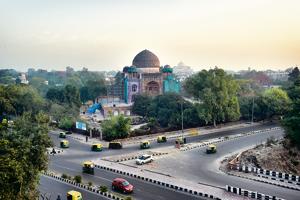 Among Abdur Rahim Khan’s legacy in Delhi is the Khan i Khanan, an exquisite tomb he built for his wife in what is today Nizamuddin. It’s currently being restored by the Aga Khan Trust for Culture.(Saumya Khandelwal/HT Photo) Among Abdur Rahim Khan’s legacy in Delhi is the Khan i Khanan, an exquisite tomb he built for his wife in what is today Nizamuddin. It’s currently being restored by the Aga Khan Trust for Culture.(Saumya Khandelwal/HT Photo)