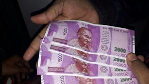 In the latest case, Chandan Rai, a Nehru Nagar resident, said that on Tuesday he had withdrawn money from an ATM in Amar Colony.(PTI) In the latest case, Chandan Rai, a Nehru Nagar resident, said that on Tuesday he had withdrawn money from an ATM in Amar Colony.(PTI)
