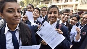 While 8,86,506 candidates have registered for the Class 10 examination, 15.73% more than last year’s figure, a total of 10,98,981 students have enrolled for Class 12 exams.(Sanjeev Verma/HT PHOTO) While 8,86,506 candidates have registered for the Class 10 examination, 15.73% more than last year’s figure, a total of 10,98,981 students have enrolled for Class 12 exams.(Sanjeev Verma/HT PHOTO)
