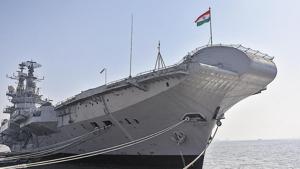 File Photo of INS Viraat is which was decommissioned on 06 March 2017.(HT Photo) File Photo of INS Viraat is which was decommissioned on 06 March 2017.(HT Photo)