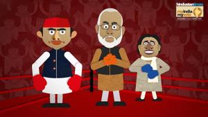 The seven-round political slugfest in Uttar Pradesh saw the BJP score a knockout, much like its stellar showing in UP in the 2014 general elections, when it won a landslide 71 of 80 Lok Sabha seats. The seven-round political slugfest in Uttar Pradesh saw the BJP score a knockout, much like its stellar showing in UP in the 2014 general elections, when it won a landslide 71 of 80 Lok Sabha seats.
