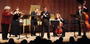 Members of the New York-based Juilliard415, which will perform in the city on Thursday.(HT photo) Members of the New York-based Juilliard415, which will perform in the city on Thursday.(HT photo)