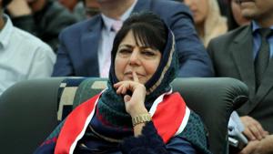 The Anantnag Lok Sabha constituency fell vacant after Mehbooba Mufti became the Jammu and Kashmir chief minister.(PTI File) The Anantnag Lok Sabha constituency fell vacant after Mehbooba Mufti became the Jammu and Kashmir chief minister.(PTI File)