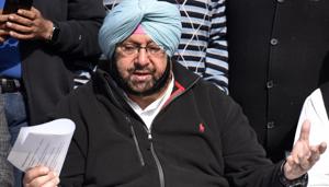 Captain Amarinder Singh addresses a press conference in New Delhi.(Sonu Mehta/HT File Photo) Captain Amarinder Singh addresses a press conference in New Delhi.(Sonu Mehta/HT File Photo)